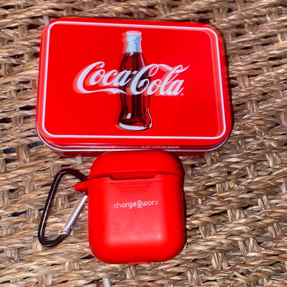 Coco-Cola and AirPod case